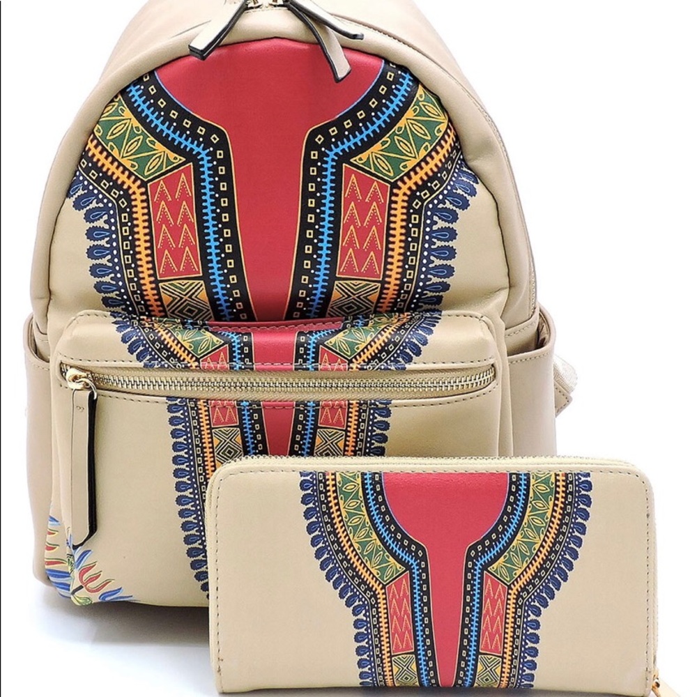 African Backpack Set